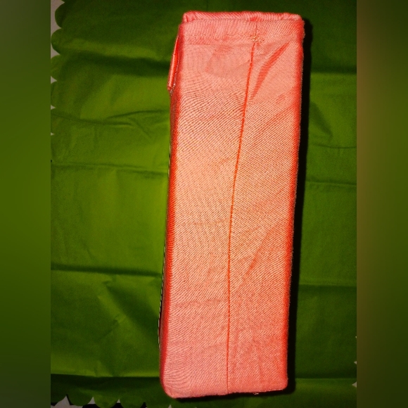 Kate Spade FULL Sheet Set 100% Cotton Sateen Neon Coral - Picture 5 of 11